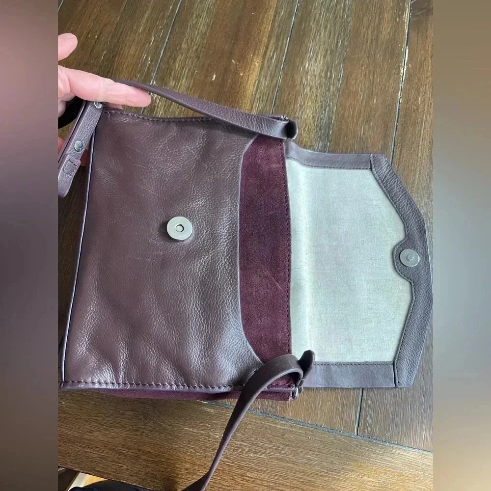 Clarks leather cross body bag